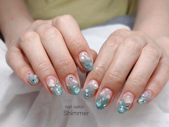 シマー(Shimmer)/フラッシュネイルグラデーション