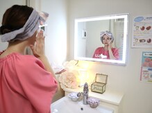 プリエール ビューティの雰囲気（施術の前に洗顔教室！たっぷりの泡でさっぱり気持ちい♪）