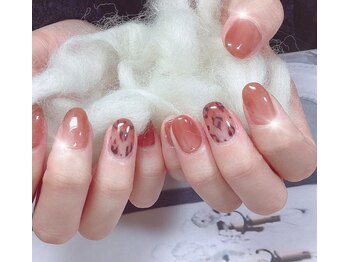 ハッピービューティー(Happy Beauty)/選べるアート付きシンプルネイル