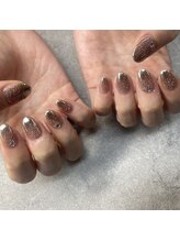 ネイルサロンファストネイルプラス 新宿店(FAST NAIL PLUS)/2024冬ネイル【ミラーネイル】