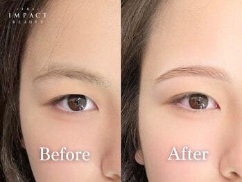 インパクトビューティー 問屋町(IMPACT BEAUTY)/眉の輪郭もくっきり!