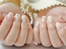 ディースタイル ネイルスタジオ(d-style)/ちょいこだわりシンプル