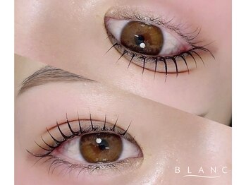 アイラッシュサロン ブラン 広島パセーラ店(Eyelash Salon Blanc)の写真/【最大限まつげを長く★まつげパーマ】パリジェンヌなどデザイン豊富で理想のカール感実現◎24ｈカールKEEP