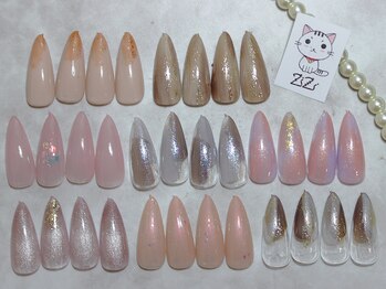(ジェル)シンプルネイル