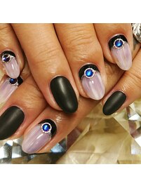 タイダイ　秋　マーブル　マット