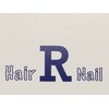 R ヘアアンドネイルのお店ロゴ