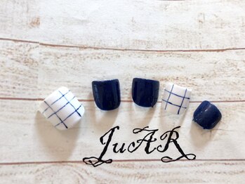 ジュアール(JuAR)/チェックネイル