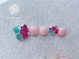 フットネイル　10800円