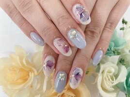 【小山】夏限定♪人気紫陽花nail