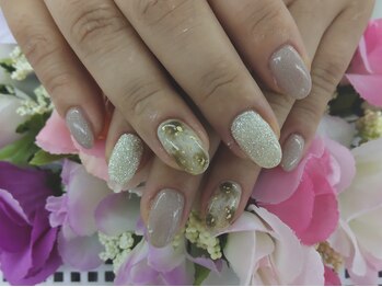 ディーネイル 四条烏丸(D-nail)/【川崎】タイダイ秋デザイン☆