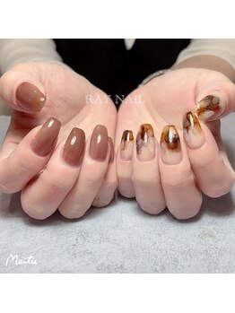 ブラウンインクネイル★