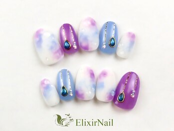 エリクサーネイル 池袋(Elixir Nail)/定額b カジュアル/クーポン使用