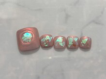 ミンクスタイル 浜松町店/フットネイル＊7480デザイン