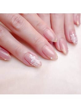 ピオニーネイル(peony nail)/クラシックフラワー