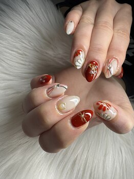 タムタムネイル 本厚木(Tam Tam Nail)/持ち込みデザイン