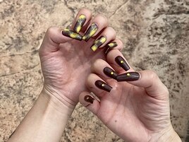 brown / 10本アート