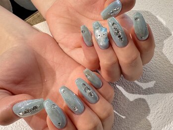 ペアリング(Pairing nail&eyelash)/free art 90min/持込みデザイン