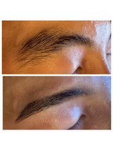 ヘアーアンドエステ ハラダ 滝ノ水店/似合わせ美眉デザイン