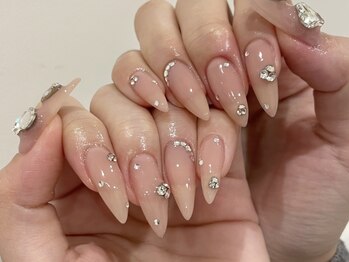 デイシー ネイルアンドアイラッシュ(deicy nail&eyelash)/デザインコース（＋パーツ代）