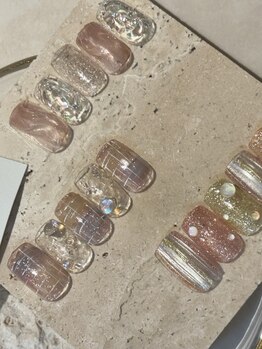 ケーネイルアトリエ もみじヶ丘店(K nail atelier)の写真/【完全個室】自分だけのハイセンスネイルを堪能★オフ・ケア無料が嬉しい♪完全定額制サロン☆[富谷]