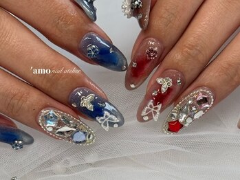 アモネイルアトリエ('amo nail atelier)/ライブネイル(>_<)☆彡
