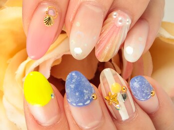 ネイルアンドアイラッシュ テラ 明石店(nail&eyelash Terra)/ケア付バイオ☆定額¥5990コース