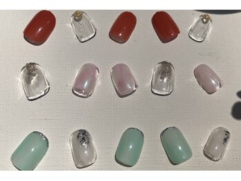 ネイルデコ(nail DECO)/冬ネイル