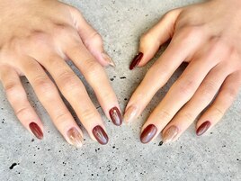カフェラテネイル【¥5,800】