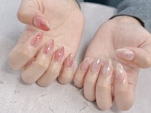 エヌモード ネイルサロンアンドスクール(N-mode)/ネイリストおまかせニュアンス☆