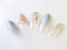 ビーケア 自由が丘店(B.care)/ビジューネイル￥7480