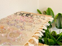 足つぼ専門店 縁【足つぼ/オイルリンパ/もみほぐし】の雰囲気(アクセサリーやパワーストーンなども販売してます。)