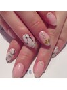 【ジェル】大理石NAIL