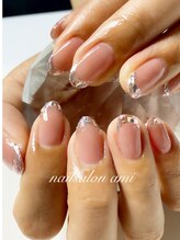 アミ(ami)/ガラスフレンチネイル