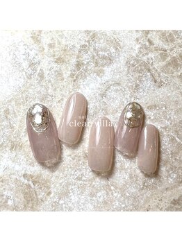 ネイルサロンクリアヴィラ(nail salon clear villa)/trend designコース¥8990