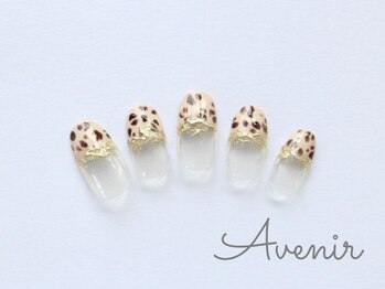 アヴィニール 表参道(Avenir)/レオパードニュアンス