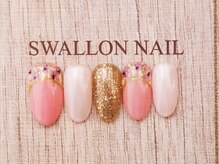 スワロンネイル(SWALLON NAIL)/３・４月定額ネイル