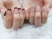 サンネイルズ(sun nails)/フレンチネイル