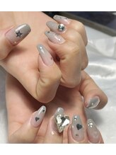 レディスペネイル ノマエ 名駅店(Redispe nail nomae)/gray gradation