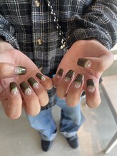 ブリスネイル うるま店(Bliss. nail)/スカルプ長さ出し10本＋100分