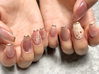 エヌアット 新宿西口(n@nail)/持ち込みアート90分