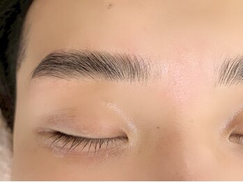 マーズラッシュ 南流山店(MaaZ lash)の写真/メンズアイブロウメニュー導入！話題のアイブロウwax・ハリウッドブロウリフトは当店へ♪（写真はwax）