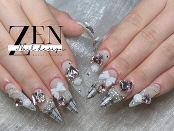 ゼン ネイル デザイン 池袋(ZEN NAIL DESIGN)/* 長 さだしやり放題×つけ放題
