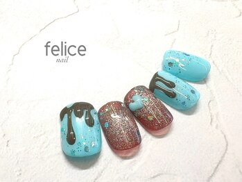 ネイルサロン フェリーチェ(felice)/【定額ネイル】8480円