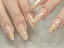 エムアンドディビューティサロン 銀座店(M&D)/リボンネイル！