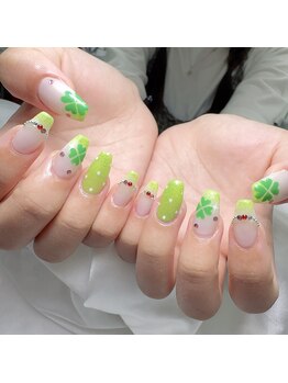 アートネイル ギャラリー(Art nail Gallery)/クローバーネイル