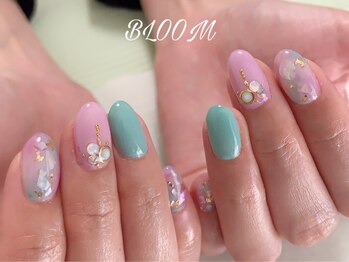 ネイルサロン ブルーム(BLOOM)/アート込みジェル523
