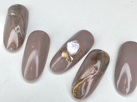 ジェルネイルニュアンスネイル