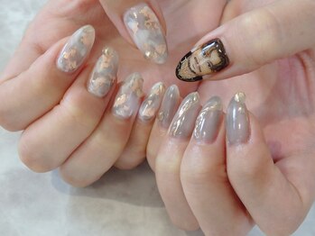 ラルネイル 大宮(Lull. nail)/人物アート1本6000円♪