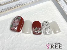 ネイルサロン トゥリー(TREE)/キラキラシェルフットアート！