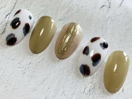 ダルメシアンネイル♪